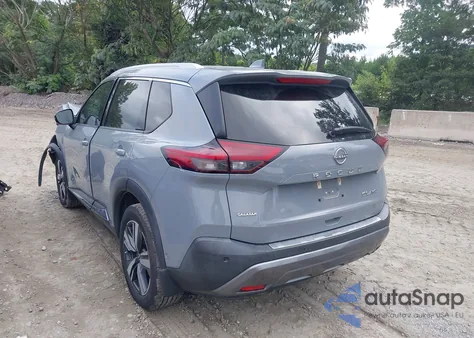 2022 Nissan Rogue Sl Intelligent Awd из США, поврежденный, VIN 5N1BT3CB2NC697719